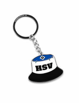 Hamburger SV HSV Schlüsselanhänger Fischerhut Nils ca. 14,5 x 7,3 cm 100 % Metall